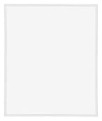 Annecy Plastic Photo Frame 60x70cm White High Gloss Front | Yourdecoration.com