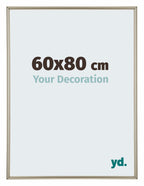 Annecy Plastic Photo Frame 60x80cm Champagne Front Size | Yourdecoration.com