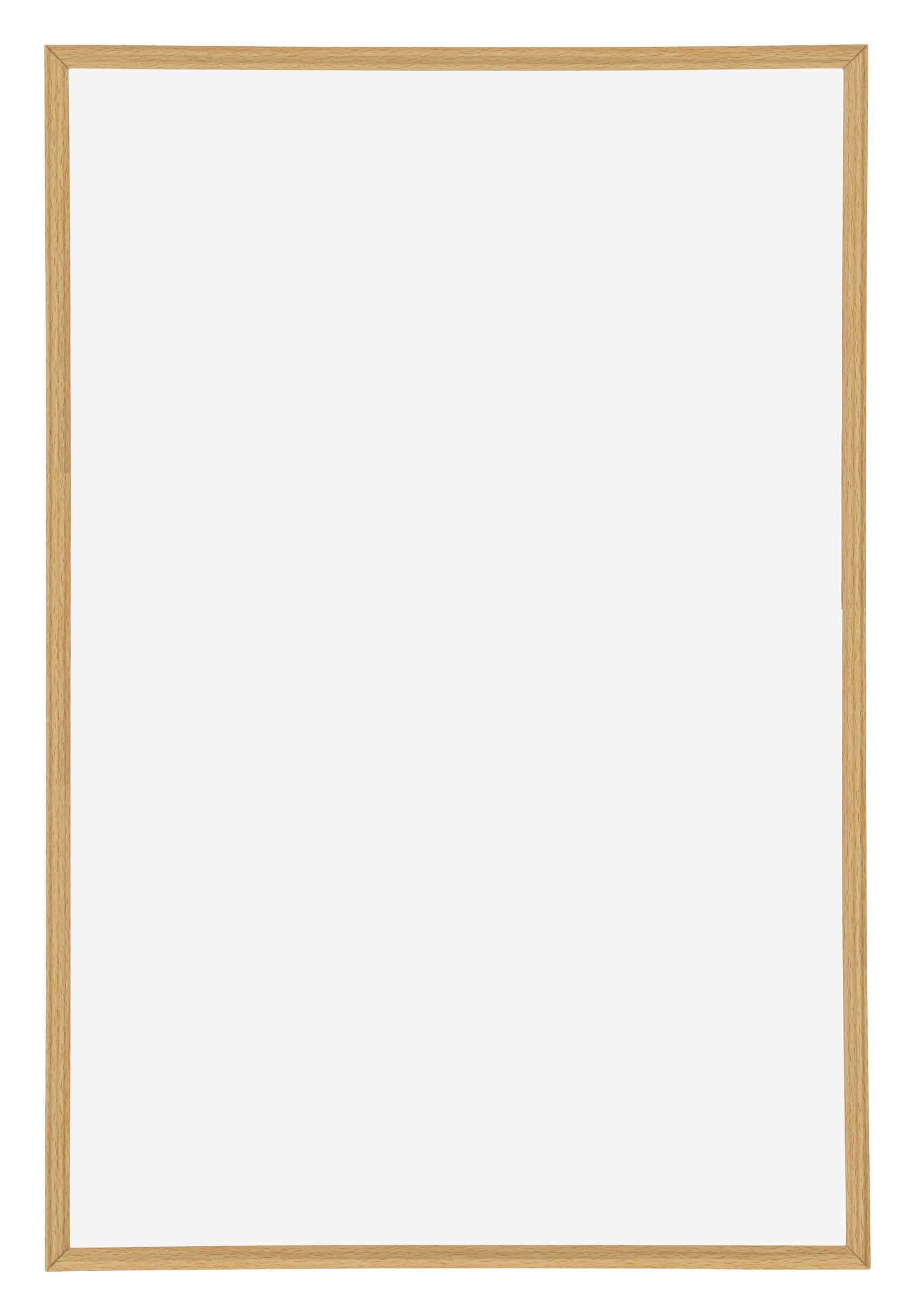 Annecy Plastic Photo Frame 60x85cm Beech Light Front | Yourdecoration.com