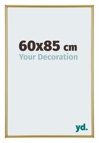 Annecy Plastic Photo Frame 60x85cm Gold Front Size | Yourdecoration.com