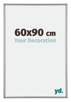 Annecy Plastic Photo Frame 60x90cm Silver Front Size | Yourdecoration.com