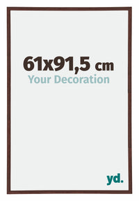 Annecy Plastic Photo Frame 61x91 5cm Brown Front Size | Yourdecoration.com