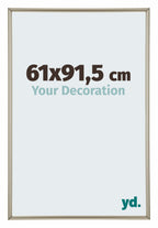 Annecy Plastic Photo Frame 61x91 5cm Champagne Front Size | Yourdecoration.com