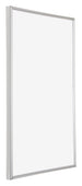 Annecy Plastic Photo Frame 61x91 5cm Silver Front Oblique | Yourdecoration.com