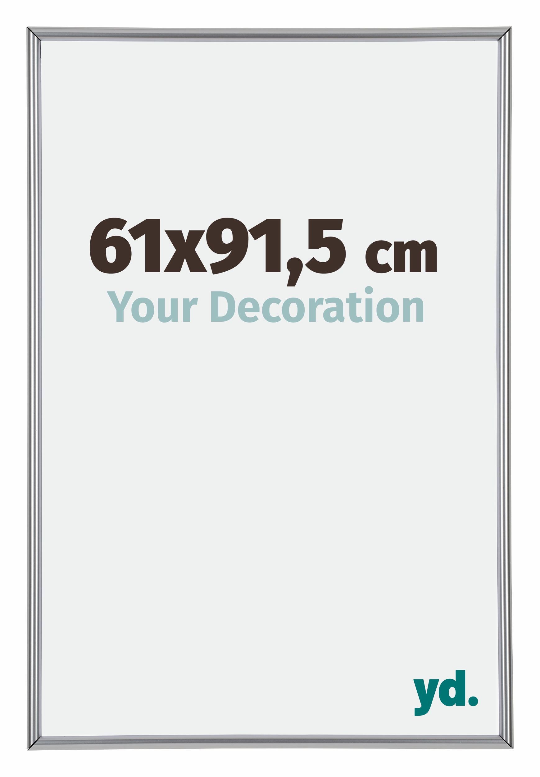 Annecy Plastic Photo Frame 61x91 5cm Silver Front Size | Yourdecoration.com
