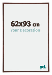 Annecy Plastic Photo Frame 62x93cm Brown Front Size | Yourdecoration.com
