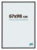 Annecy Plastic Photo Frame 67x98cm Black High Gloss Front Size | Yourdecoration.com