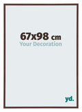 Annecy Plastic Photo Frame 67x98cm Brown Front Size | Yourdecoration.com