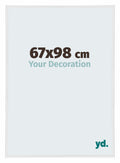 Annecy Plastic Photo Frame 67x98cm White High Gloss Front Size | Yourdecoration.com