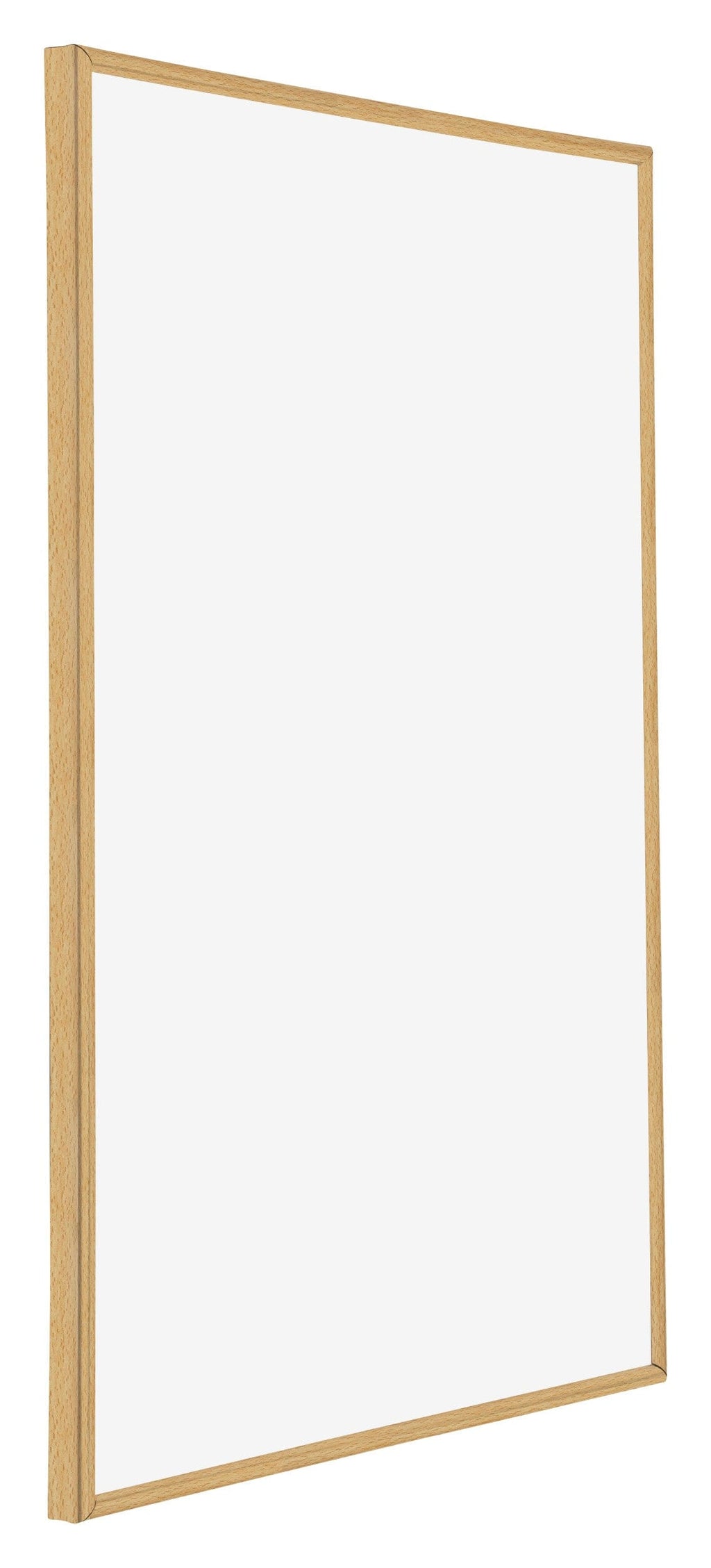 Annecy Plastic Photo Frame 68x98cm Beech Light Front Oblique | Yourdecoration.com