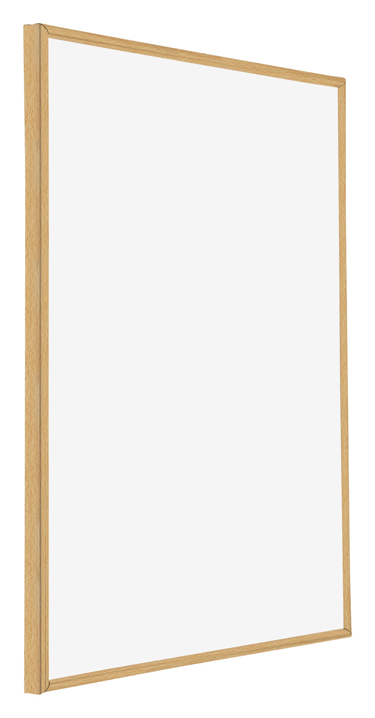 Annecy Plastic Photo Frame 70x90cm Beech Front Oblique | Yourdecoration.com