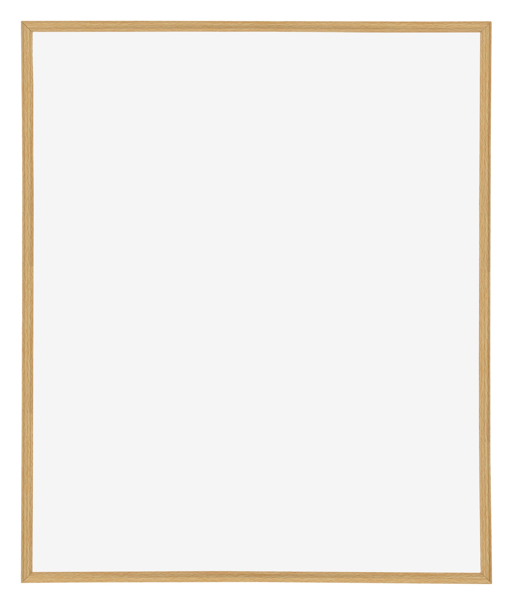 Annecy Plastic Photo Frame 70x90cm Beech Front | Yourdecoration.com