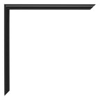 Annecy Plastic Photo Frame 70x90cm Black Matt Detail Corner | Yourdecoration.com