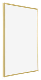 Annecy Plastic Photo Frame 70x90cm Gold Front Oblique | Yourdecoration.com