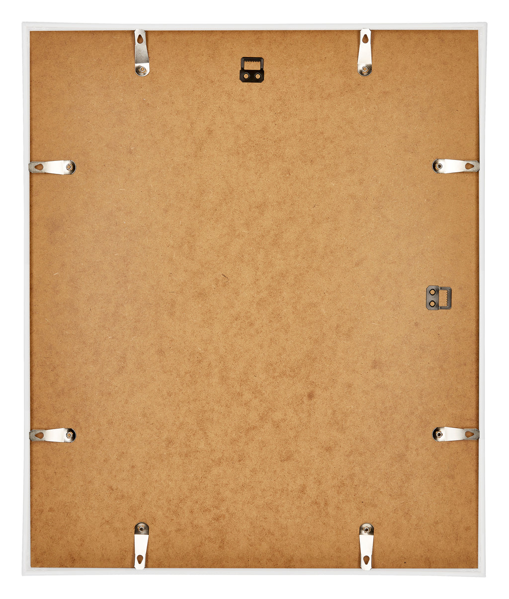Annecy Plastic Photo Frame 70x90cm White High Gloss Back | Yourdecoration.com