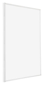 Annecy Plastic Photo Frame 70x90cm White High Gloss Front Oblique | Yourdecoration.com