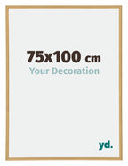 Annecy Plastic Photo Frame 75x100cm Beech Front Size | Yourdecoration.com