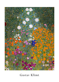 Art Print Gustav Klimt Bauerngarten 50x70cm GK 1201 PGM | Yourdecoration.com