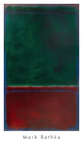 Art Print Mark Rothko No 7 1953 53 5x91 5cm MKR 851 | Yourdecoration.com