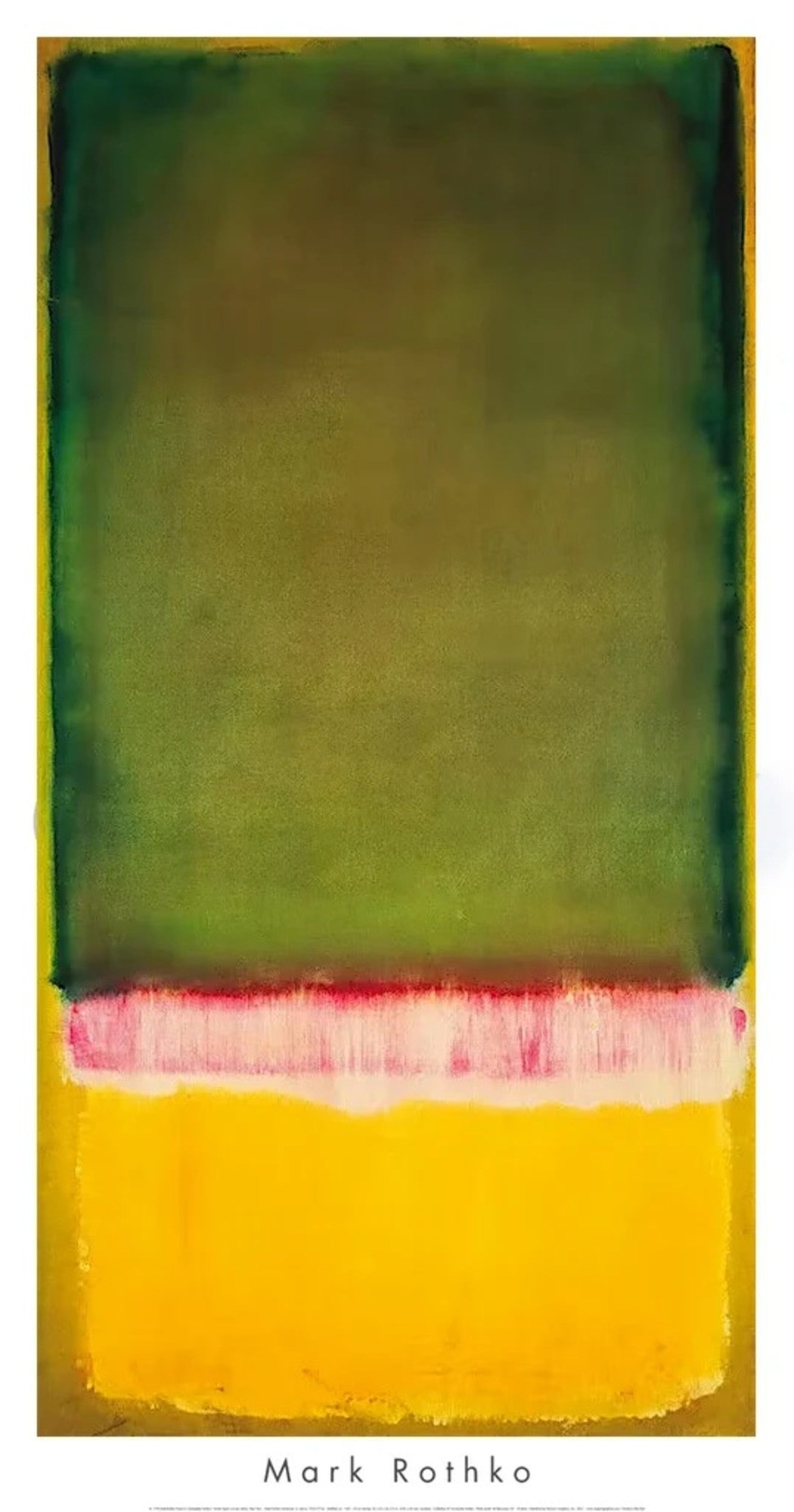 Art Print Mark Rothko Untitled 1949 53x101 5cm MKR 464 | Yourdecoration.com
