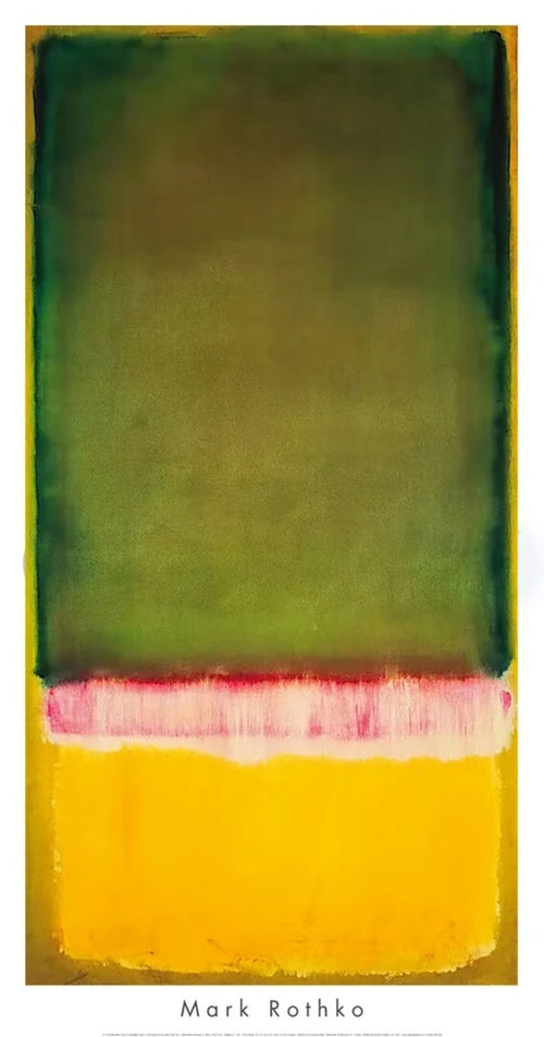 Art Print Mark Rothko Untitled 1949 53x101 5cm MKR 464 | Yourdecoration.com