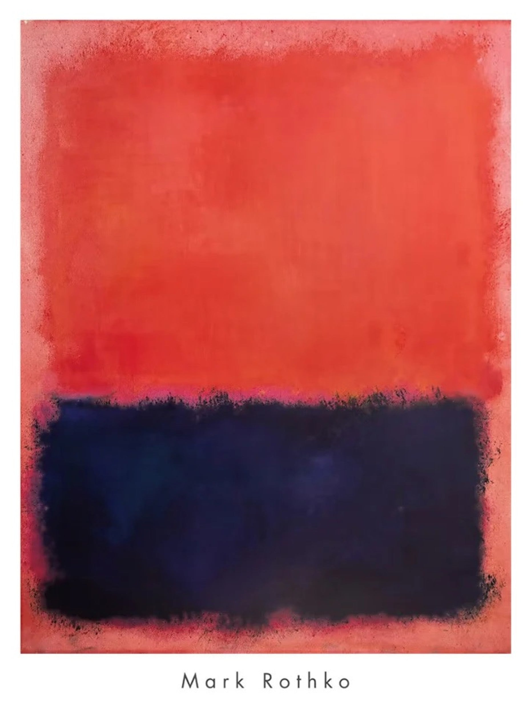 Art Print Mark Rothko Untitled 1960 61 66x89cm MKR 819 | Yourdecoration.com