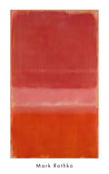 Art Print Mark Rothko Untitles Red 1956 56x89cm MKR 958 PGM | Yourdecoration.com