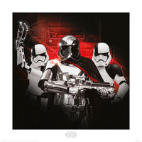 Art Print Star Wars  The Last Jedi Stormtrooper Team 40x40cm Pyramid PPR45758 | Yourdecoration.com