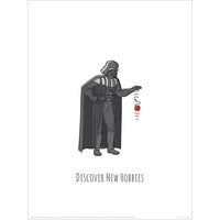 Art Print Star Wars Vaders Boredom Busting Ideas Discover New Hobbies 30x40cm Pyramid PPR54082 | Yourdecoration.com