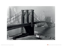 Art Print Time Life Brooklyn Bridge New York 1946 40x30cm Pyramid PPR44239 | Yourdecoration.com