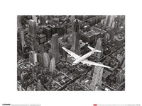 Art Print Time Life Dc 4 Over Manhattan 40x30cm Pyramid PPR44038 | Yourdecoration.com