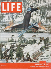 Art Print Time Life Olympic Ski Jumper 30x40cm Pyramid PPR54149 | Yourdecoration.com