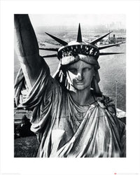 Art Print Time Life Statue Of Liberty 40x50cm Pyramid PPR43216 | Yourdecoration.com