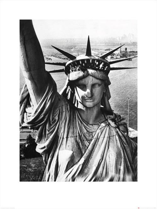 Art Print Time Life Statue Of Liberty 60x80cm Pyramid PPR40445 | Yourdecoration.com