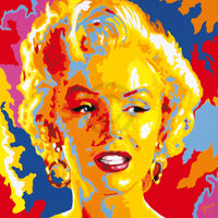 Art Print Vladimir Gorsky Marilyn Monroe 85x85cm GIV 01 PGM | Yourdecoration.com