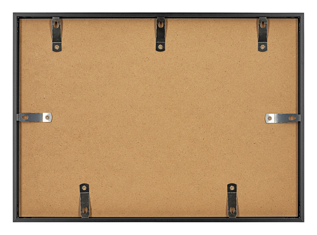 Aurora Aluminium Photo Frame 29 7x42cm A3 set of 2 Black Back Landscape | Yourdecoration.com