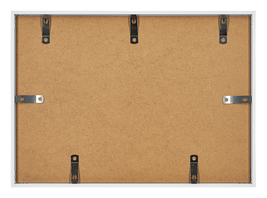 Aurora Aluminium Photo Frame 29 7x42cm A3 set of 2 White Back Landscape | Yourdecoration.com