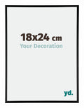 Austin Aluminium Photo Frame 18x24cm Black High Gloss Front Size | Yourdecoration.com