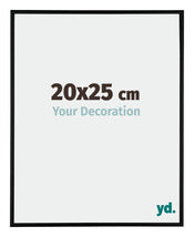 Austin Aluminium Photo Frame 20x25cm Black Matt Front Size | Yourdecoration.com
