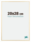 Austin Aluminium Photo Frame 20x28cm Gold High Gloss Front Size | Yourdecoration.com