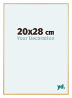 Austin Aluminium Photo Frame 20x28cm Gold Vintage Front Size | Yourdecoration.com