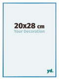 Austin Aluminium Photo Frame 20x28cm Steel Blue Front Size | Yourdecoration.com