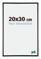 Austin Aluminium Photo Frame 20x30cm Black High Gloss Front Size | Yourdecoration.com
