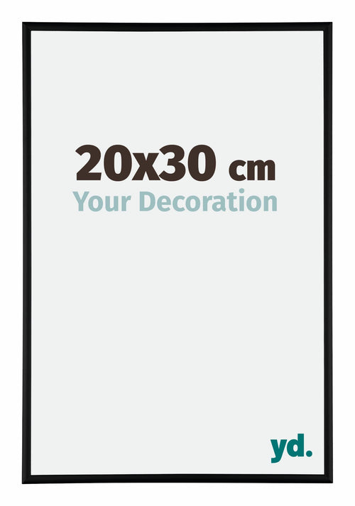 Austin Aluminium Photo Frame 20x30cm Black Matt Front Size | Yourdecoration.com