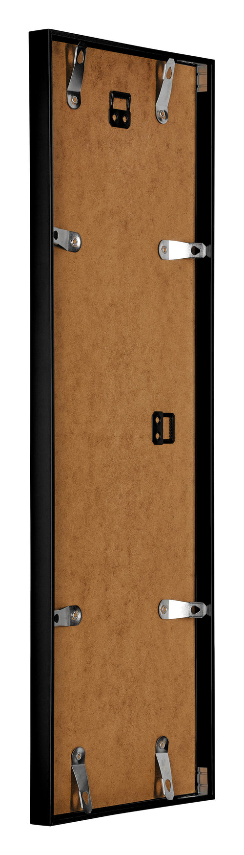 Austin Aluminium Photo Frame 20x60cm Black High Gloss Back Oblique | Yourdecoration.com