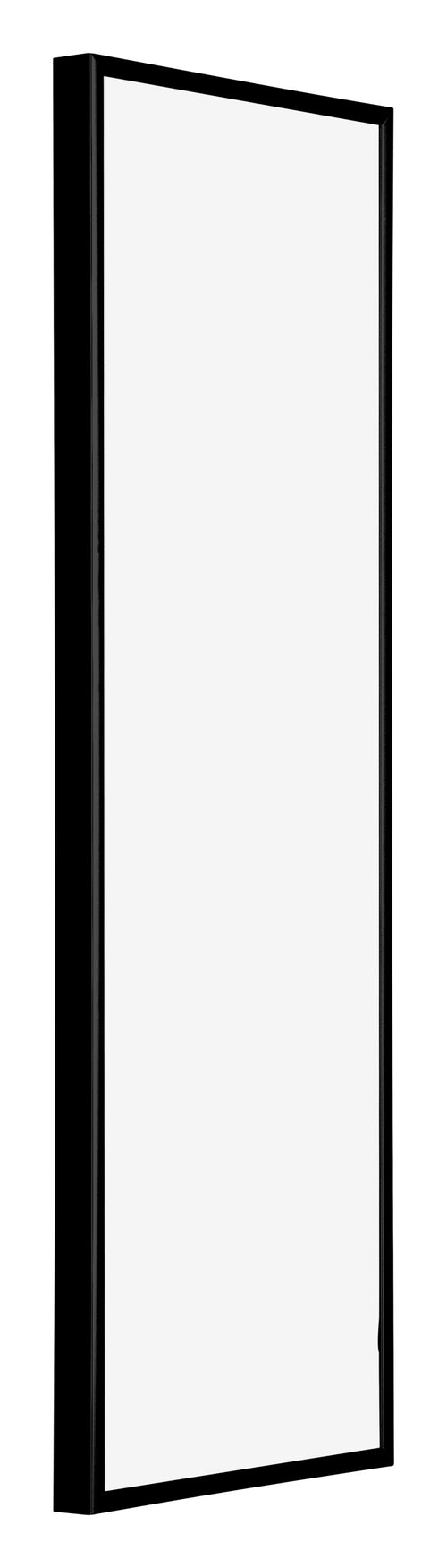 Austin Aluminium Photo Frame 20x60cm Black High Gloss Front Oblique | Yourdecoration.com