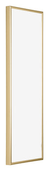 Austin Aluminium Photo Frame 20x60cm Gold High Gloss Front Oblique | Yourdecoration.com