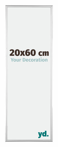 Austin Aluminium Photo Frame 20x60cm Silver High Gloss Front Size | Yourdecoration.com