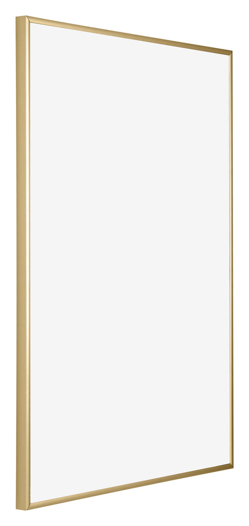 Austin Aluminium Photo Frame 21x30cm Gold High Gloss Front Oblique | Yourdecoration.com