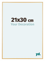 Austin Aluminium Photo Frame 21x30cm Gold Vintage Front Size | Yourdecoration.com
